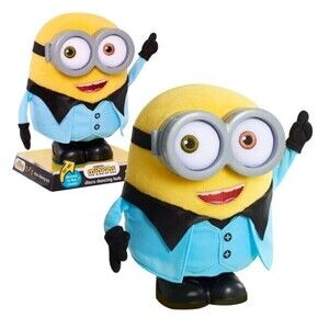 Minions Disco Dancing Bob The Rise of Gru  Plush Illumination